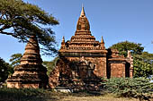 Bagan Myanmar. Temples near the Minochantha Stupa. 